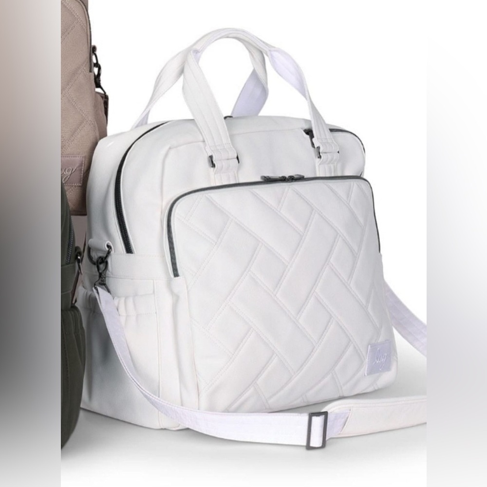 - Lug ⭐️RARE⭐️Boxer Matte Luxe Vegan Leather NWT